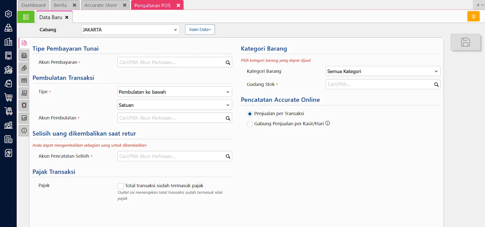 Cara Integrasi Accurate POS dengan Accurate Online